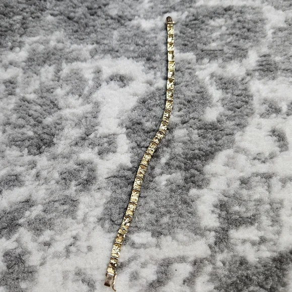 9k Gold Real Solid Yellow 7" 8 Grams - Picture 6 of 14